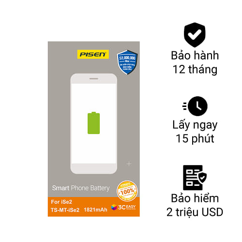 Thay pin iPhone 12 Pro Max Pisen chính hãng